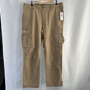 Ralph Lauren Polo Jeans Co Cargo Pants Tan Khaki Mens 38x34 Vintage